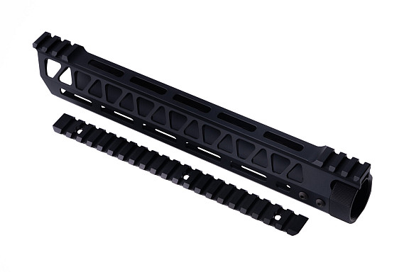 CNC předpažbí AR15 M-LOK - A 2v1