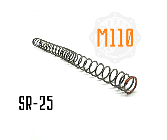 SR25 Pružina SiCr s progresivním vinutím M110