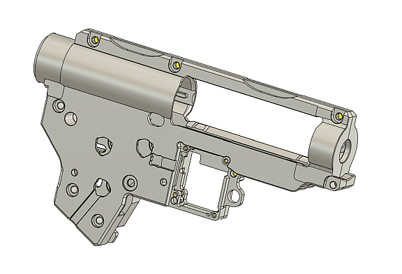 CNC mechabox Ares/Amoeba (8mm)
