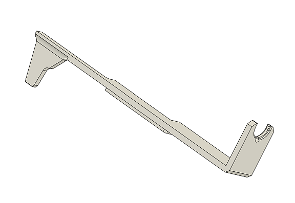 CNC ramínko podavače V6 (P90) POM