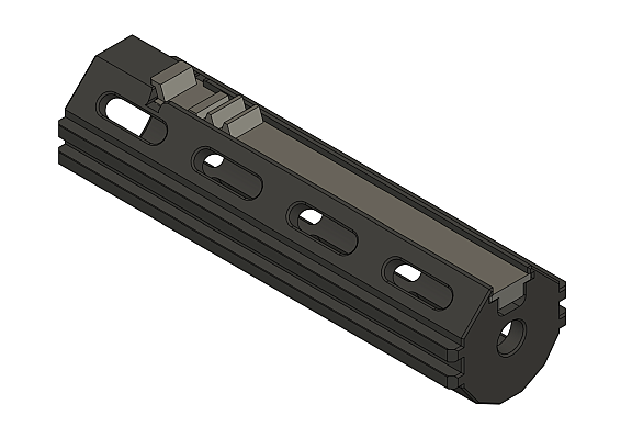 CNC píst pro TSG 5T z Nylonu GF30%