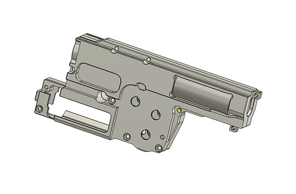 CNC mechabox P90 DSG, TSG (8mm) - QSC