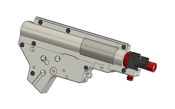 CNC dělený mechabox DSG, TSG s int. komorou ULTRA