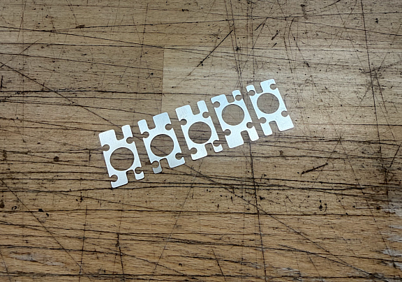 INOX podložky pažbičky AR15