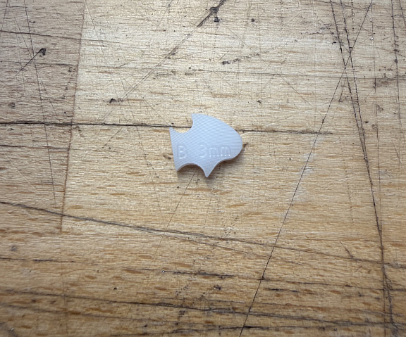 POM zpožďovací vačka B 3mm