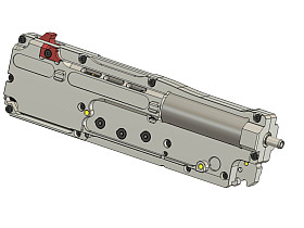 CNC mechabox M249/PKM (8mm) - QSC
