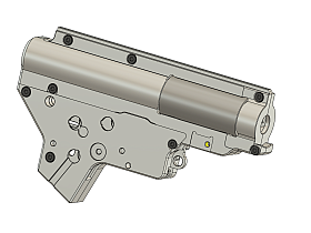 CNC dělený mechabox V2 DSG, TSG (8mm) - QSC