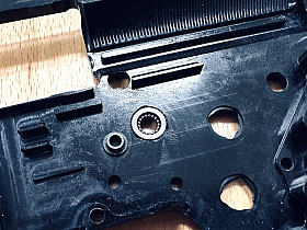 CNC ANTIROT kuličková ložiska 3mm