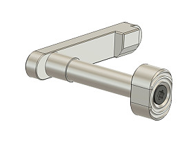 CNC záchyt zásobníku AR15 - C