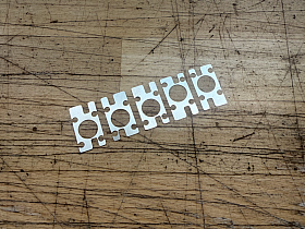 INOX podložky pažbičky AR15