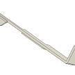 CNC ramínko podavače V6 (P90) POM