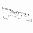Kulisa přepínače V2 (AR15)